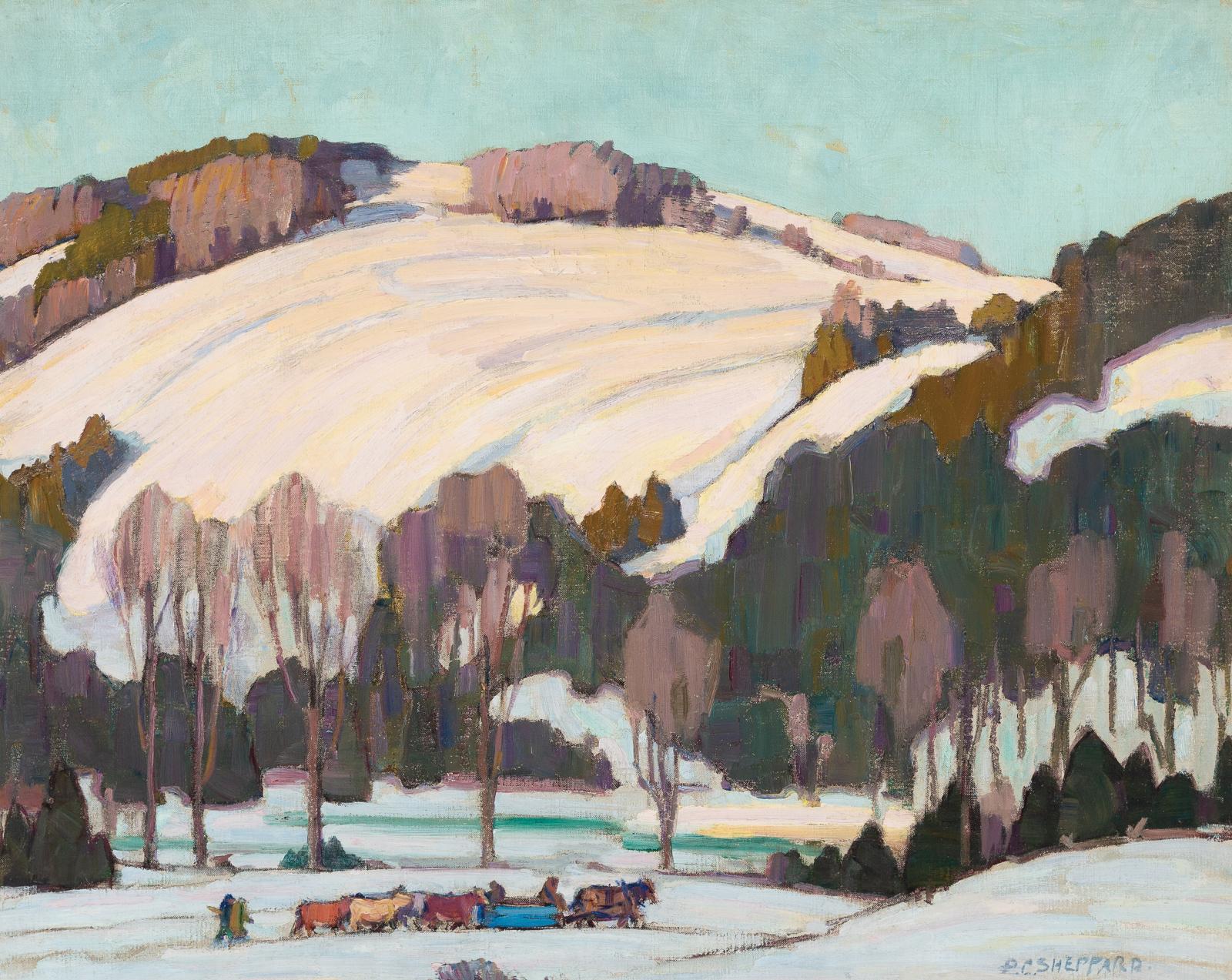 Peter Clapham (P.C.) Sheppard (1882-1965) - Laurentian Hill