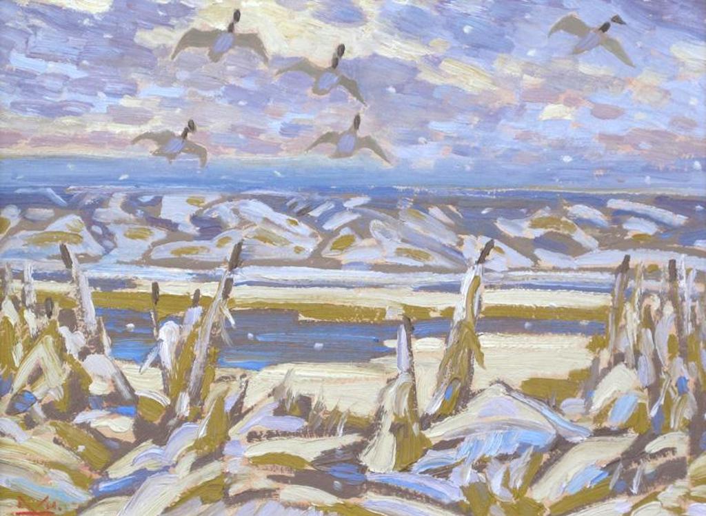 Illingworth Holey (Buck) Kerr (1905-1989) - December Ducks; 1969