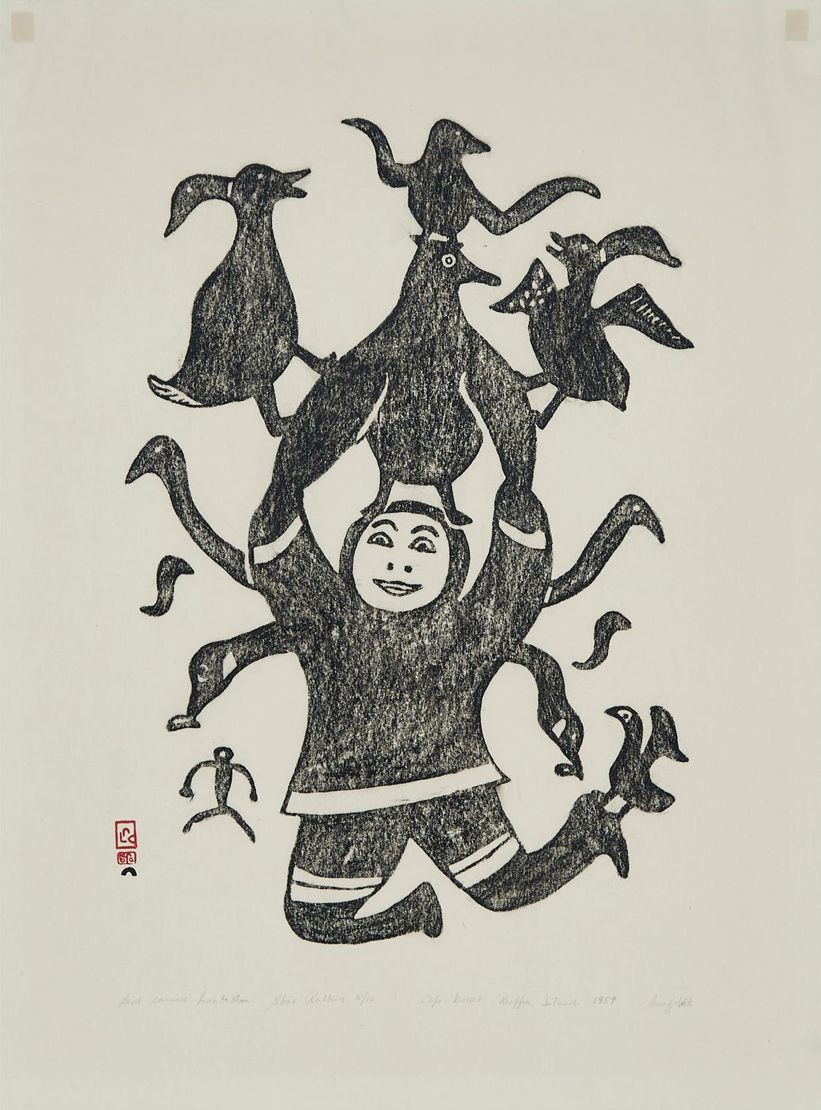 Kellypalik Mangitak (1940) - Bird Carried Man To Moon