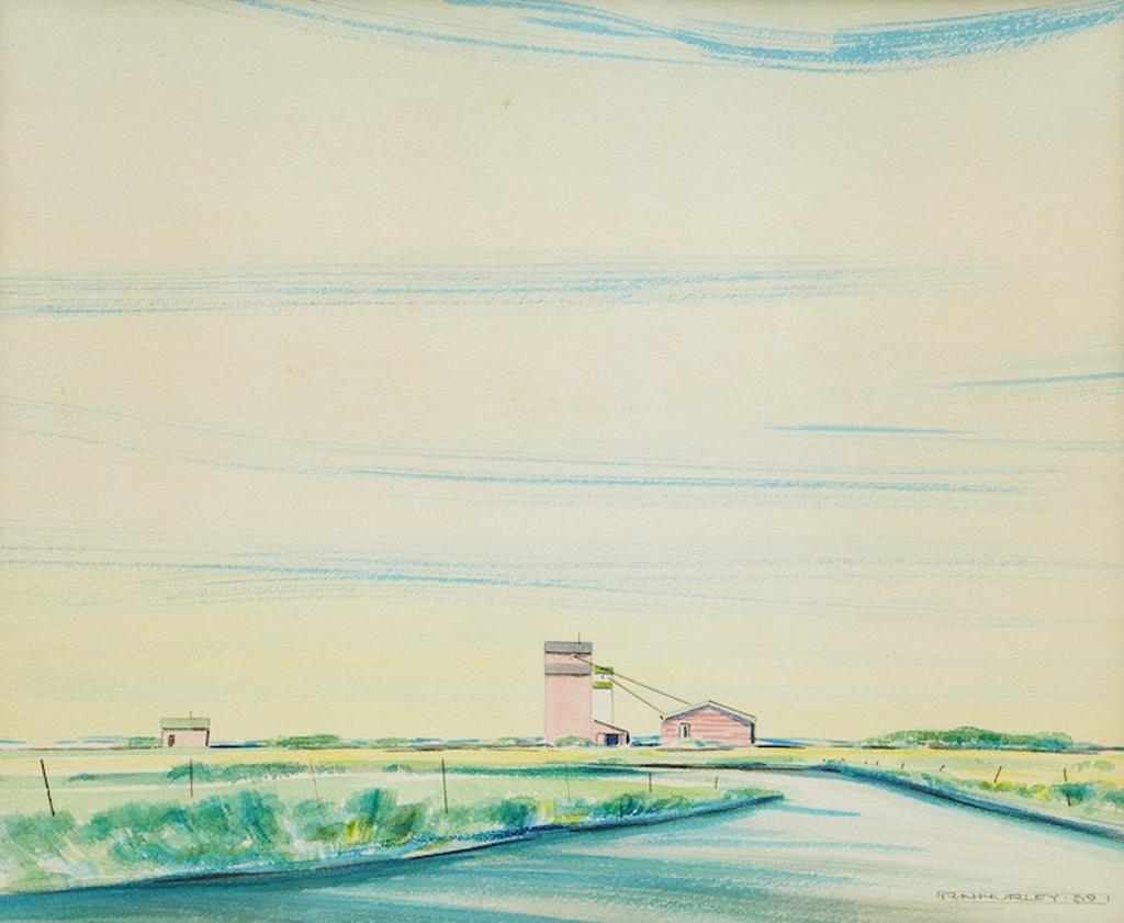 Robert Newton Hurley (1894-1980) - Prairie Landscape