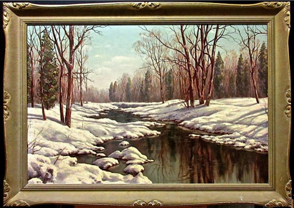 George Fletcher (1914-1987) - Winter Creek Study