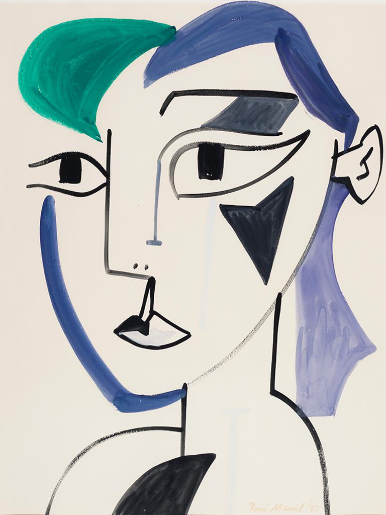 René Marcil (1917-1993) - Female Head