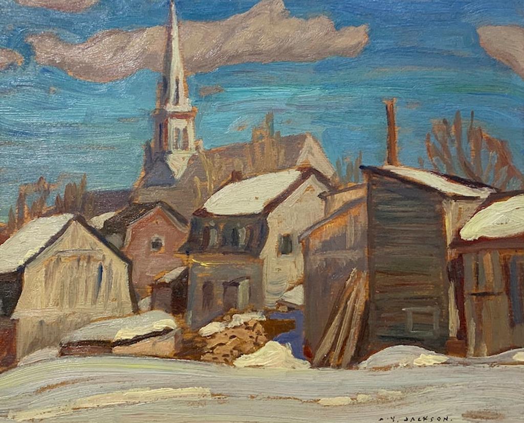 Alexander Young (A. Y.) Jackson (1882-1974) - Winter, Ste. Tite des Caps