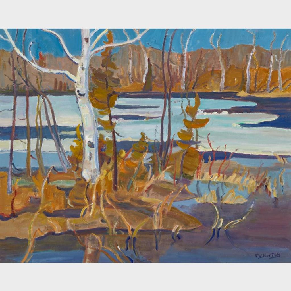 Ralph Wallace Burton (1905-1983) - Spring - Clayton Lake, Ont., 1974