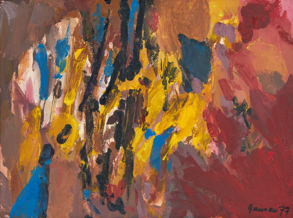Pierre Gauvreau (1922-2011) - Lampadaire pour le grand soir