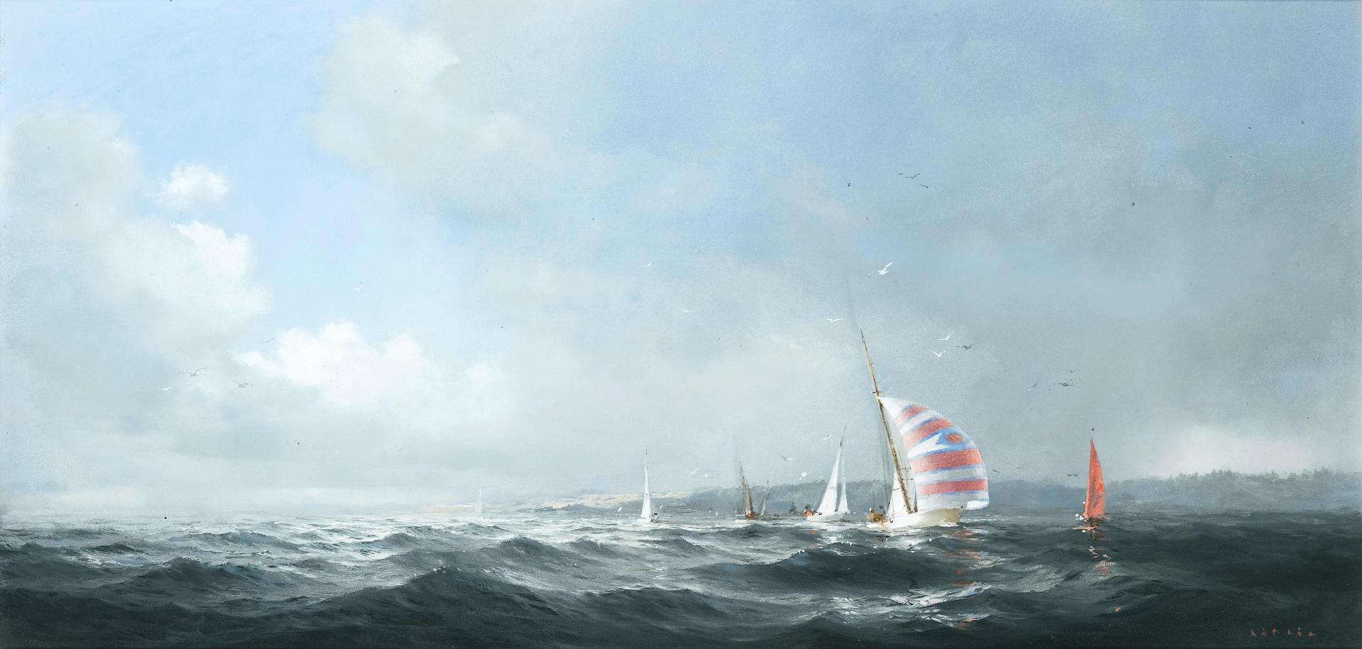 Dusan Kadlec (1942) - The yacht race