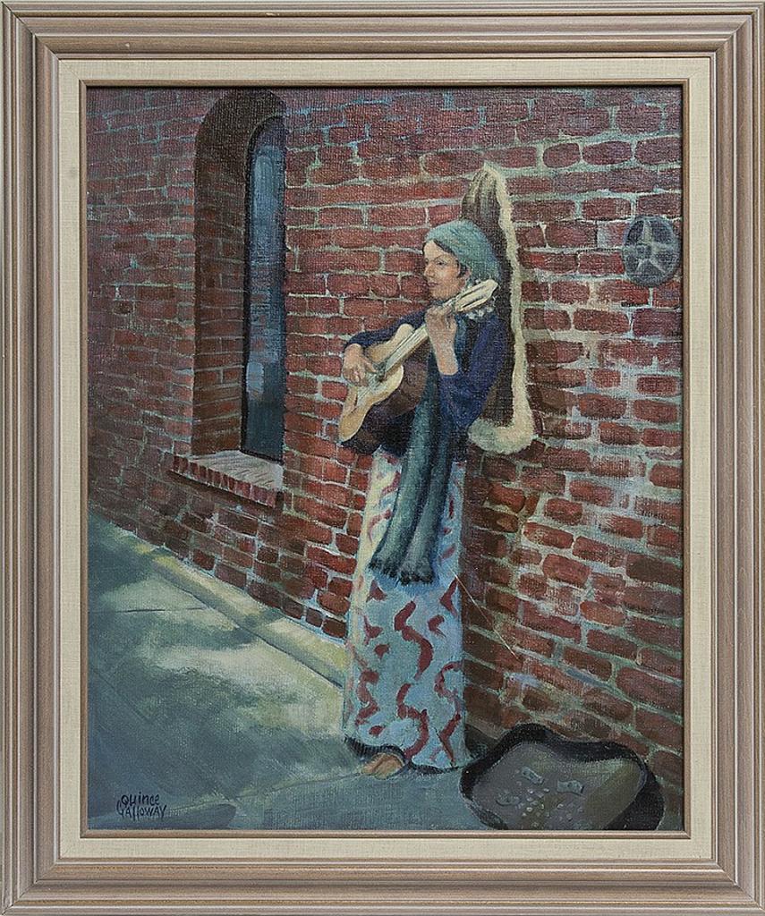 Quince Galloway (1912-2000) - Untitled - Busker