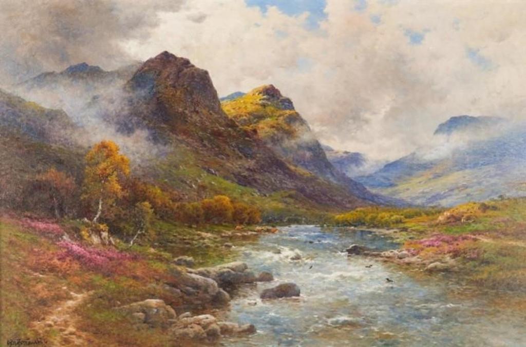Alfred Fontville de Breanski Jr (1877-1957) - September on a West Highland River