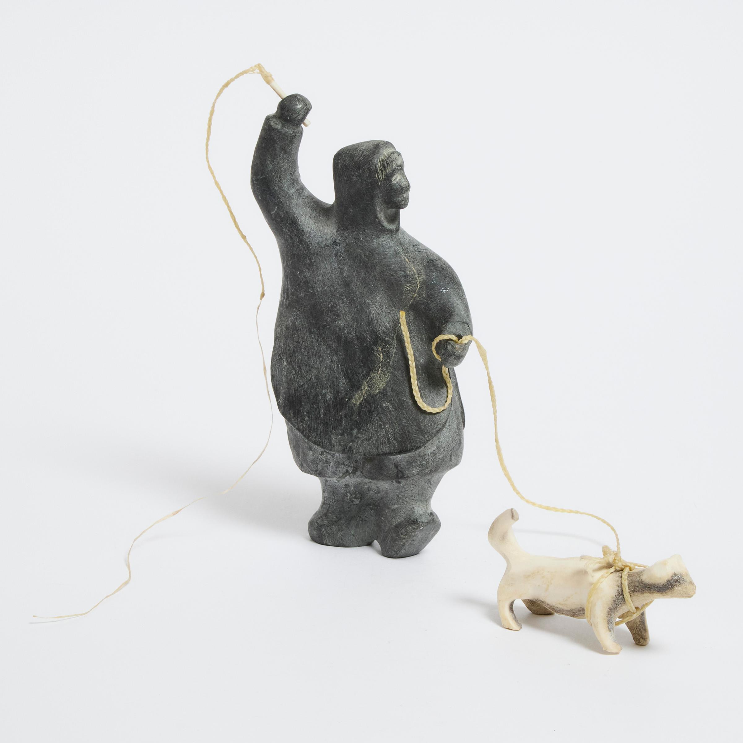 Basil Tatanniq Aptanik (1952) - Man Training Pup