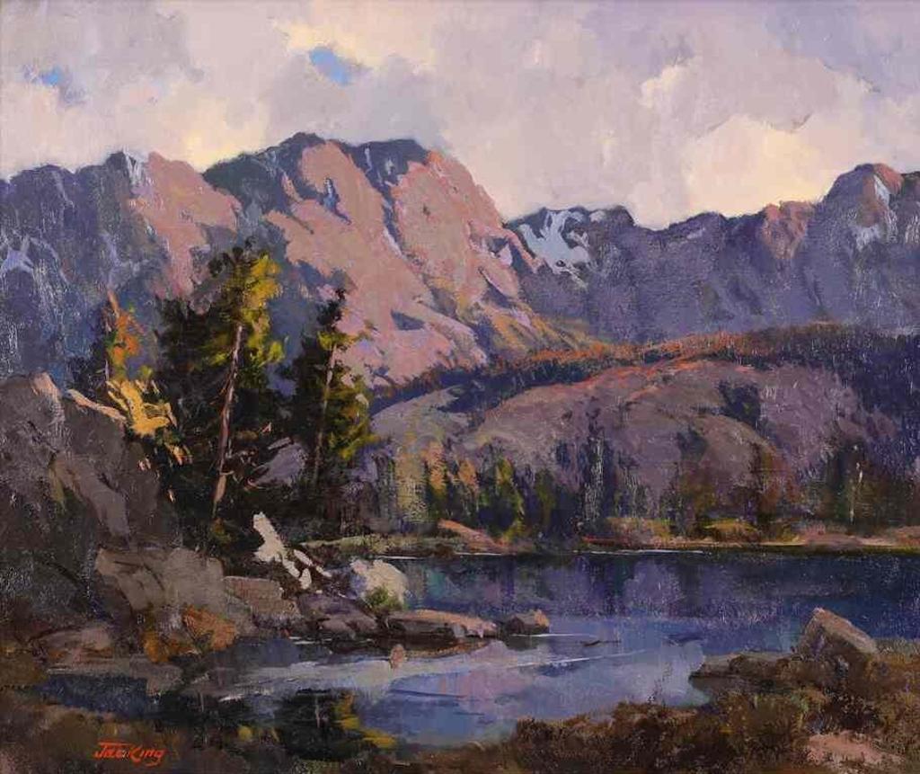 Jack [Jac] Elmo King (1920-1998) - A Mountain Lake