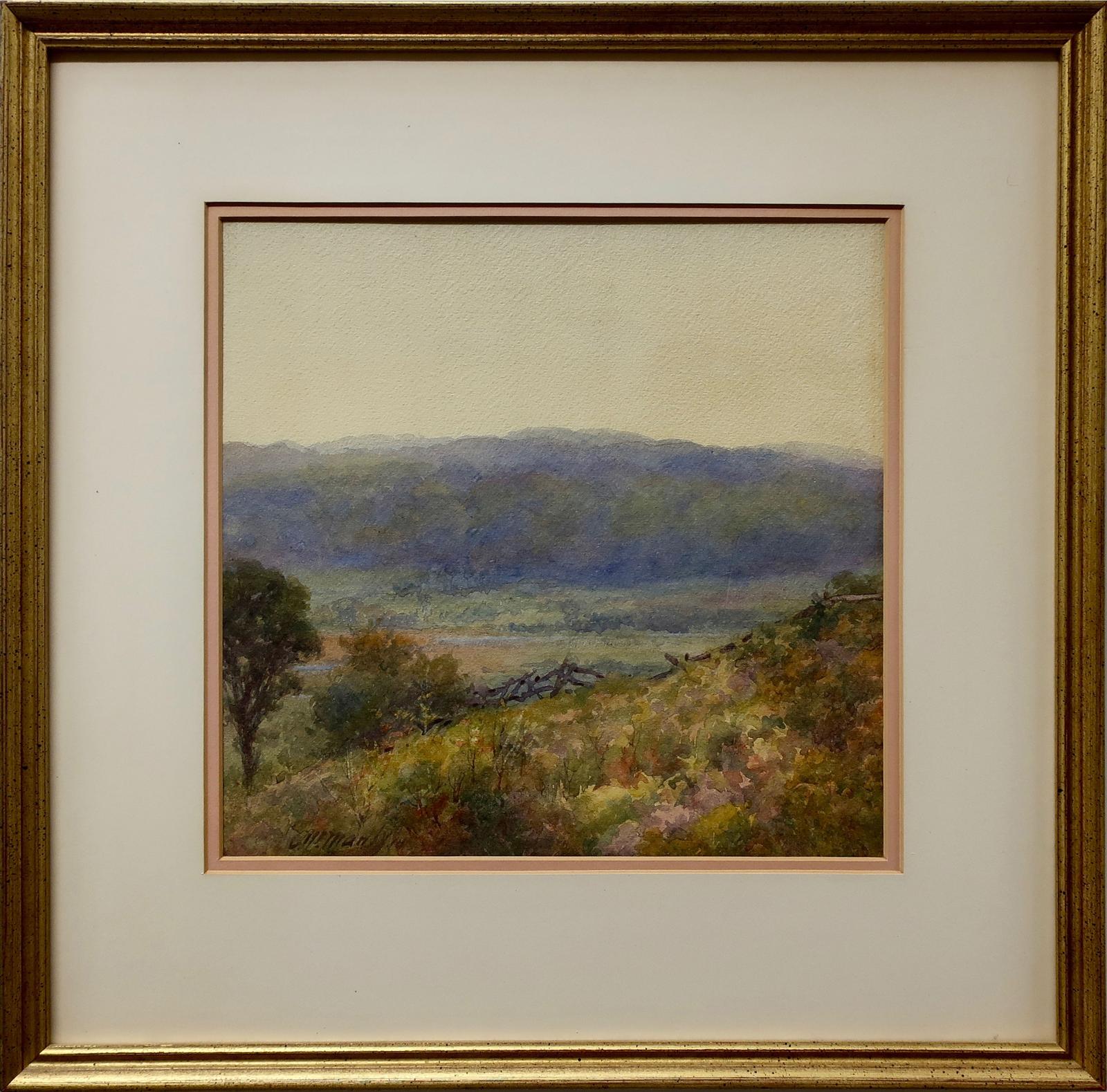 Charles MacDonald Manly (1855-1924) - Untitled (River Valley)