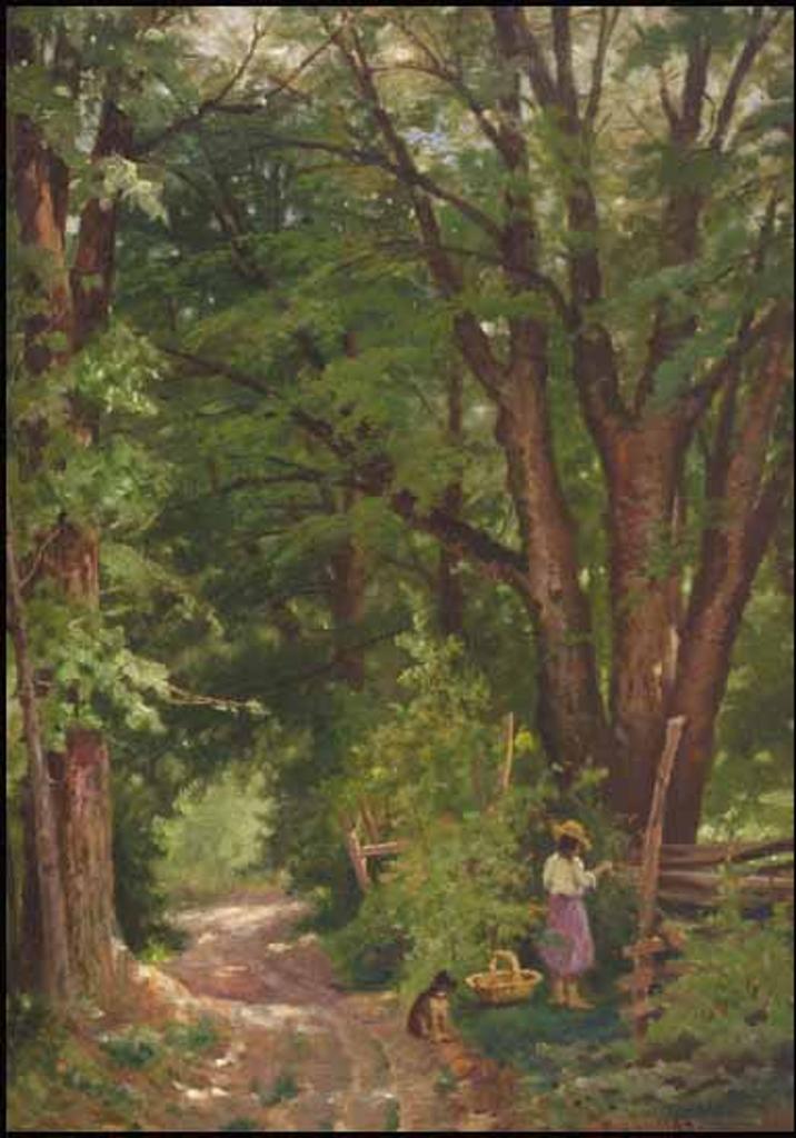 William Raphael (1833-1914) - Berry Picking