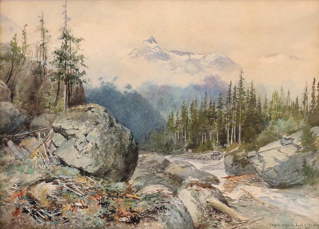 Frederic Martlett Bell-Smith (1846-1923) - Cheops, From The Path To The Glacier, Selkirks, B.C.; 1887