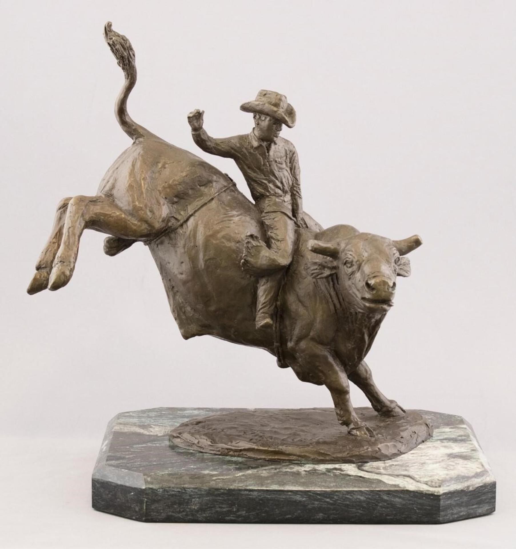 Jim Reno (1929-2008) - Bull Rider; 1970