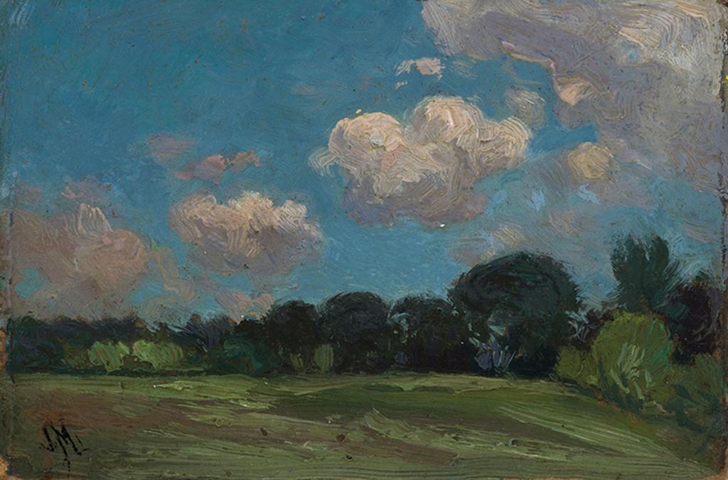 James Edward Hervey (J.E.H.) MacDonald (1873-1932) - Summer Clouds, High Park, Toronto