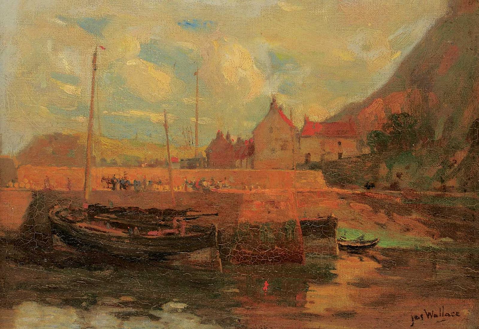 Jes Wallace - Untitled - Ships in the Harbour