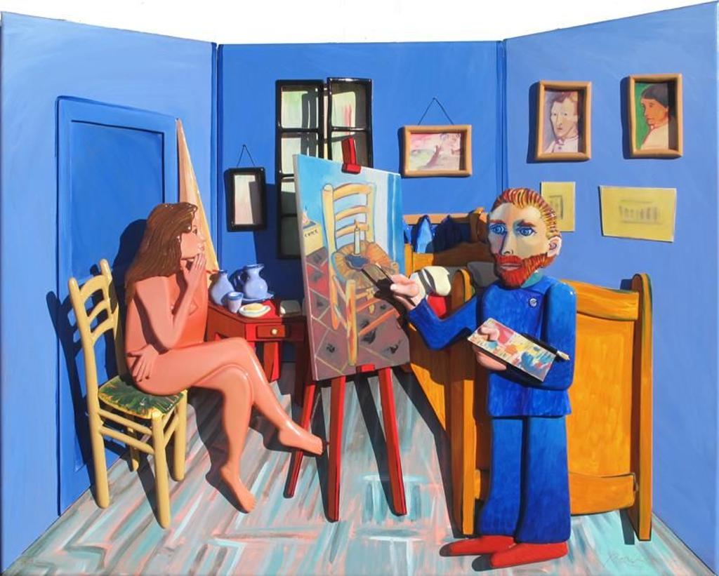 Roark Gourley (1949) - Van Goghs Studio; 2003