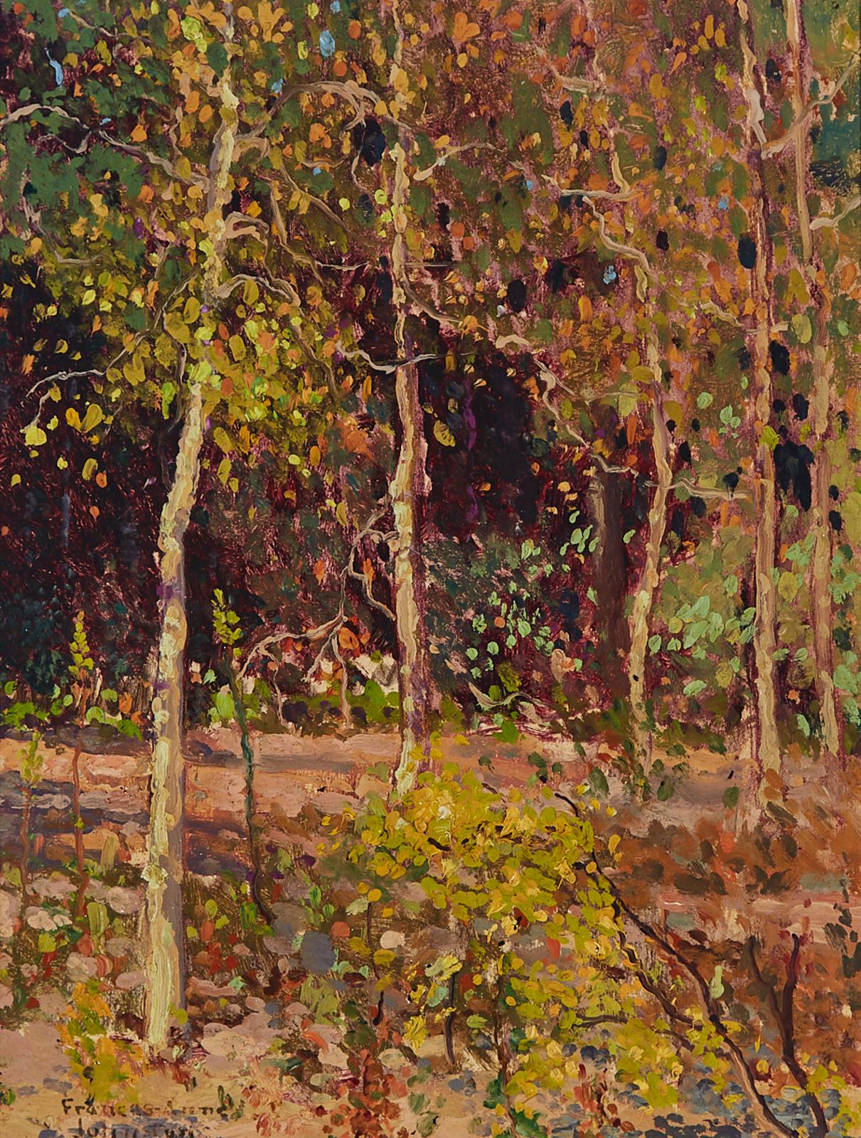 Frances Anne Johnston (1910-1987) - Golden Poplars