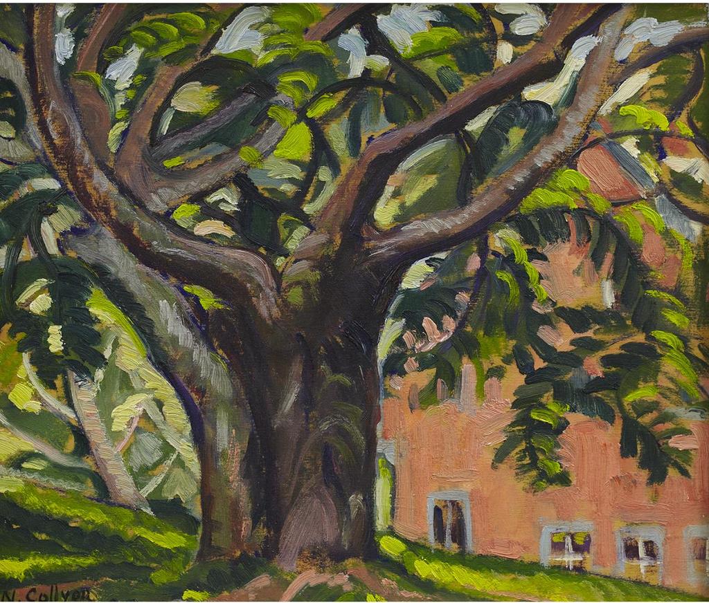 Nora Frances Elisabeth Collyer (1898-1979) - The Old Tree, Knowlton Landing, P.Q.