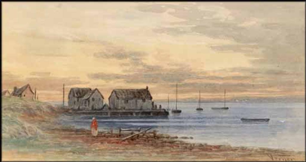 Frederick Arthur Verner (1836-1928) - Coastal Scene