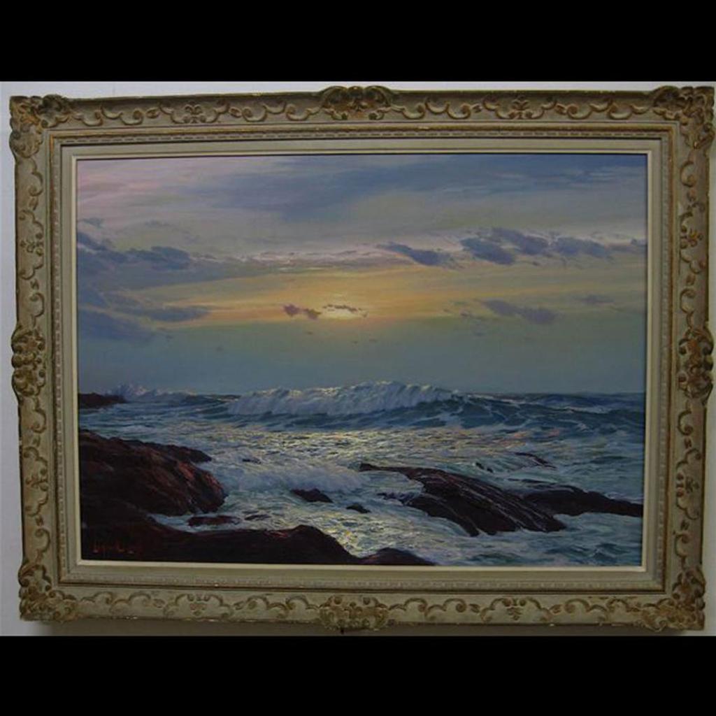Leonard C. Lane (1910-1978) - Seascape Study