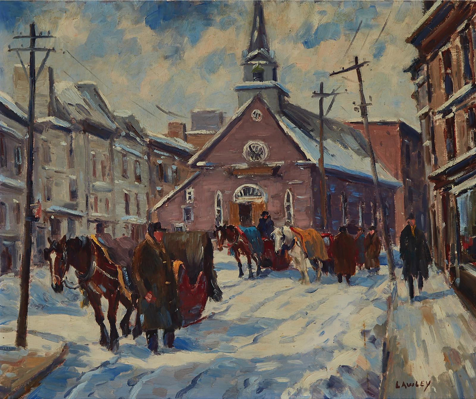 John Douglas Lawley (1906-1971) - Notre Dame Des Victoires, Québec