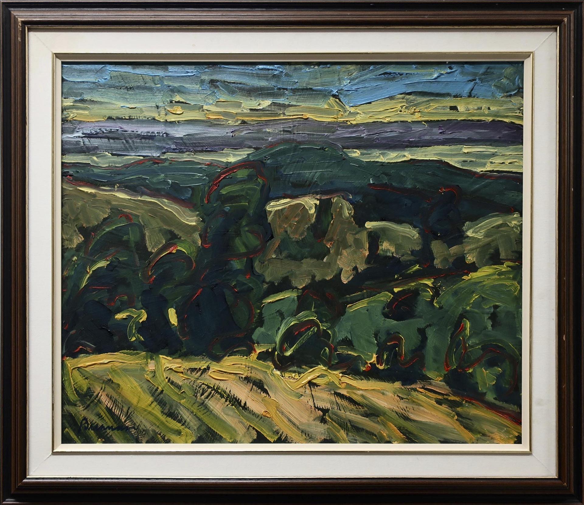 Jerry Brennan (1950) - Untitled (Summer Landscape)