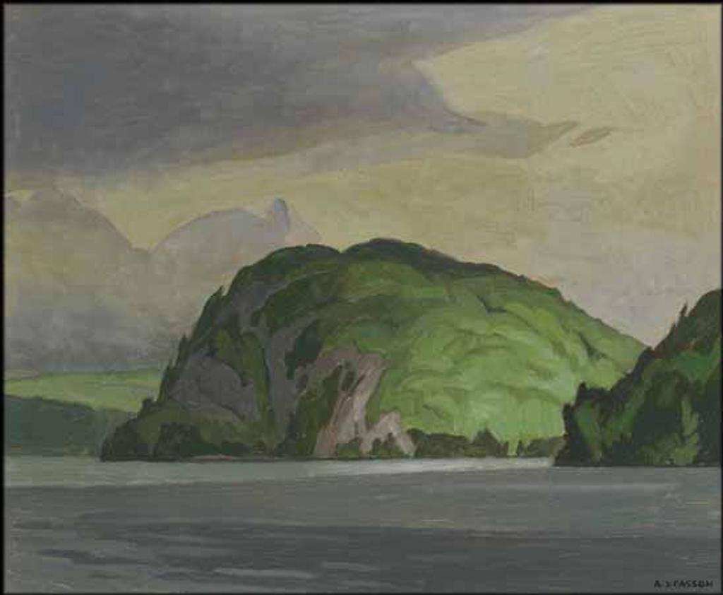 Alfred Joseph (A.J.) Casson (1898-1992) - Blueberry Hill ~ Lake Baptiste