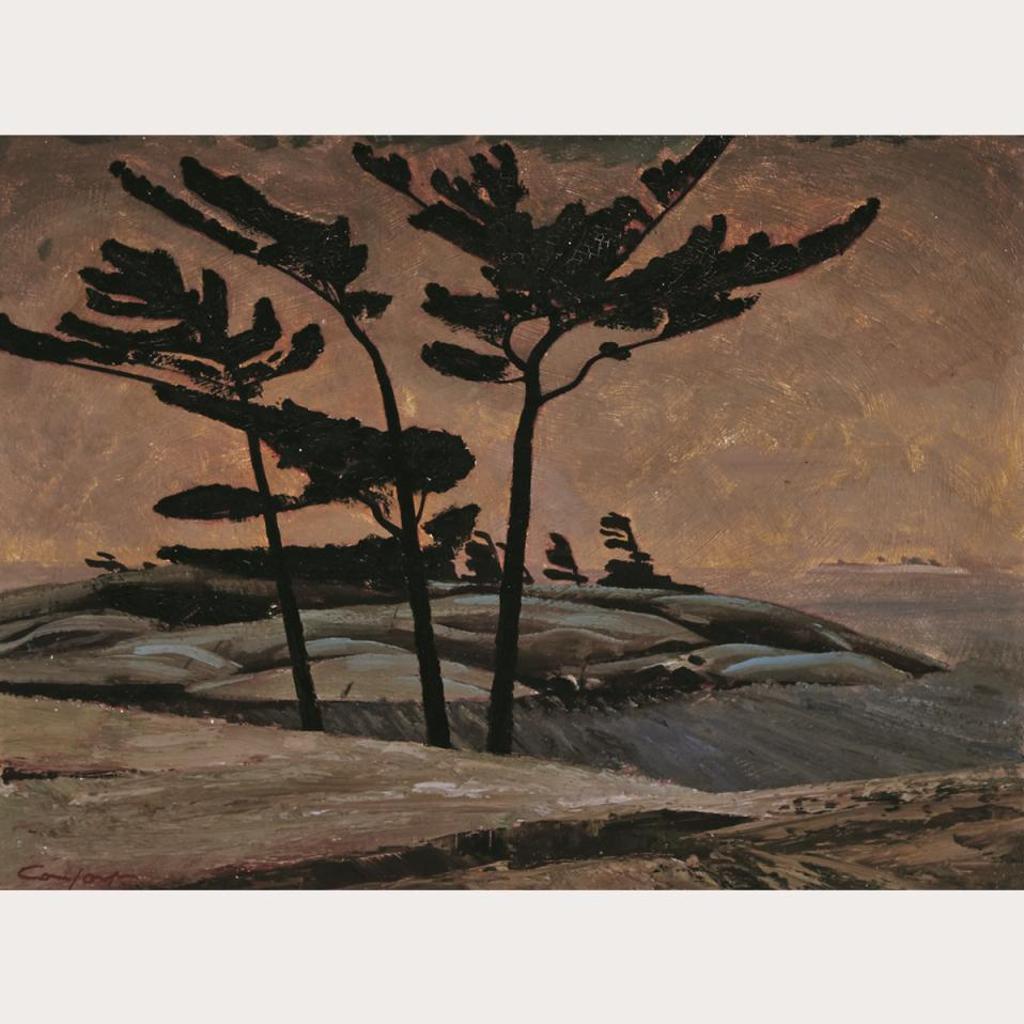 Charles Fraser Comfort (1900-1994) - Rain, Georgian Bay