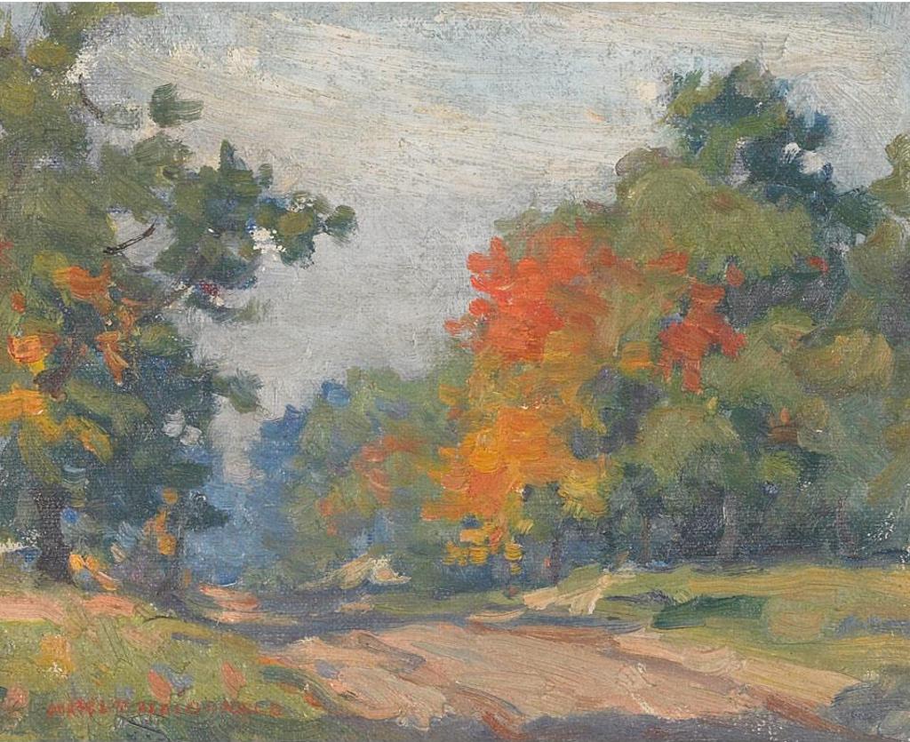 Manly Edward MacDonald (1889-1971) - Country Road, Autumn