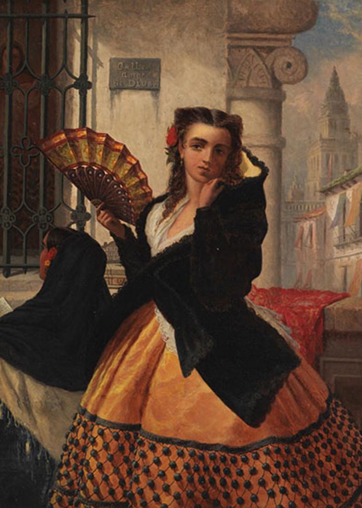 John Bagnold Burgess (1830-1897) - A Spanish Belle