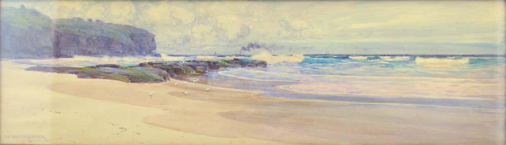 William Lister (1859-1943) - The Beach