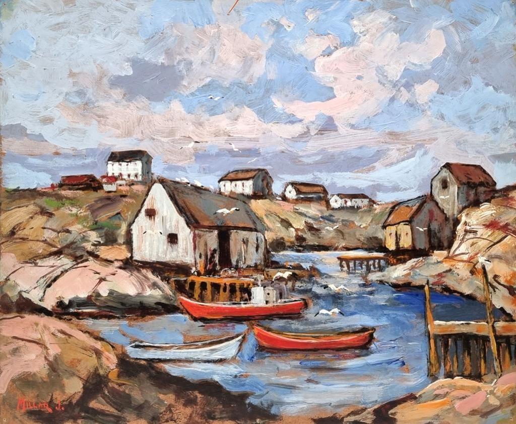 James Millar (1897-1977) - Peggys Cove, 1974