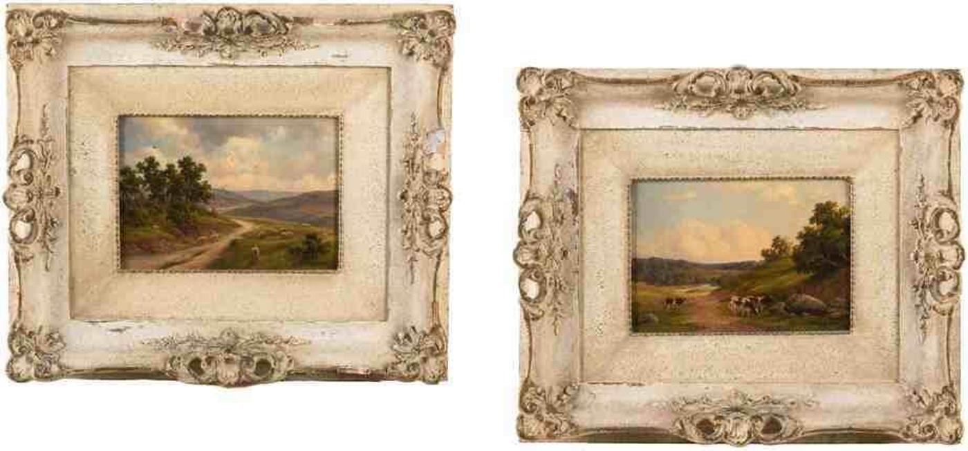 Henry Harold Vickers (1851-1918) - Two Landscapes