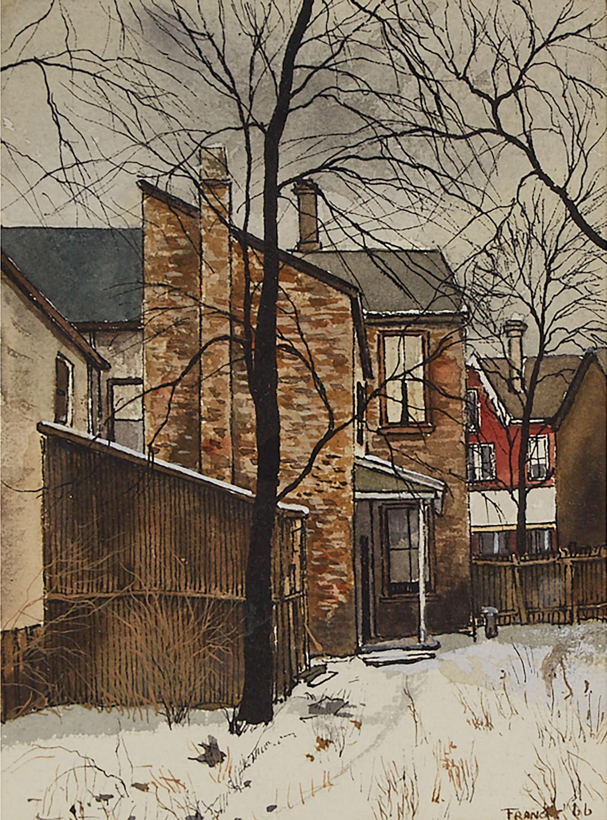 Albert Jacques Franck (1899-1973) - Behind Denison Ave., 1966