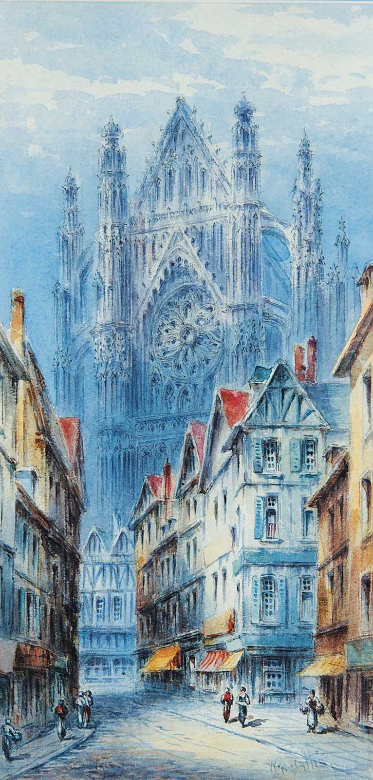William H. Wallis - Untitled - Cathedral at Beauvais