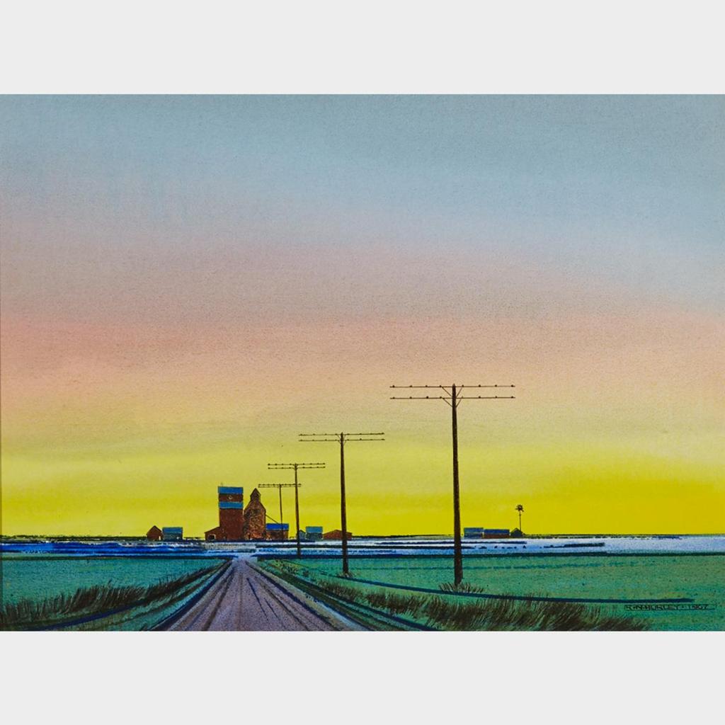 Robert Newton Hurley (1894-1980) - Grain Elevators