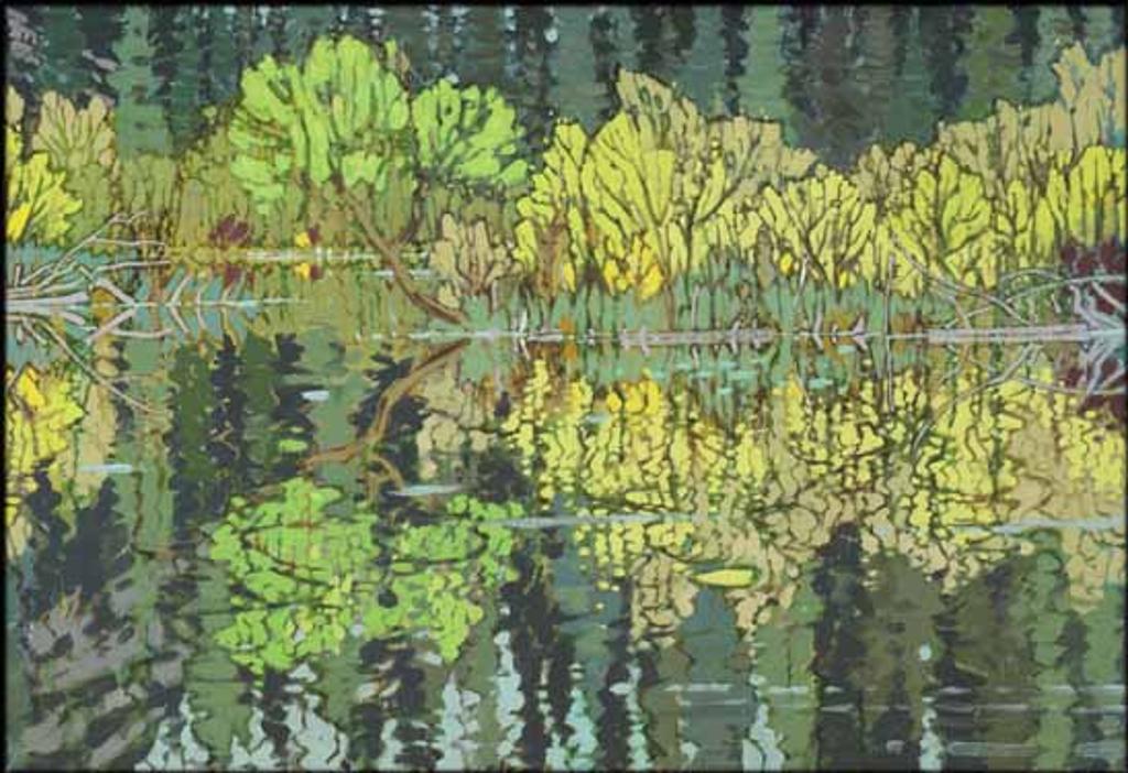 Edward William (Ted) Godwin (1933-2013) - Wild Rice, Lily Pods and Summer Breezes