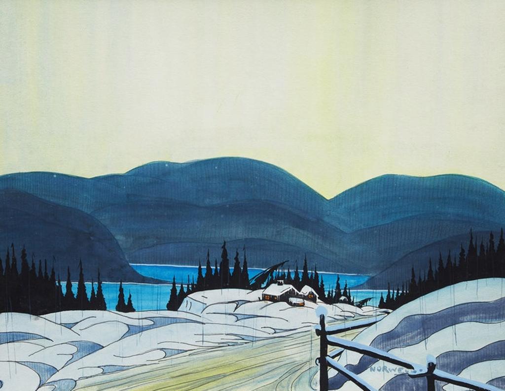 Graham Norble Norwell (1901-1967) - Winter, Laurentians