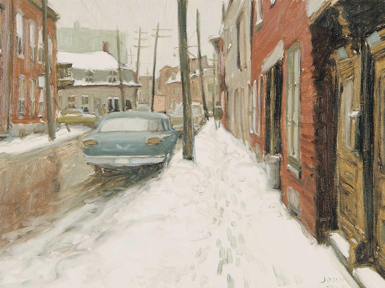 John Geoffrey Caruthers Little (1928-1984) - Rue St. Emile, St. Henri, Montreal