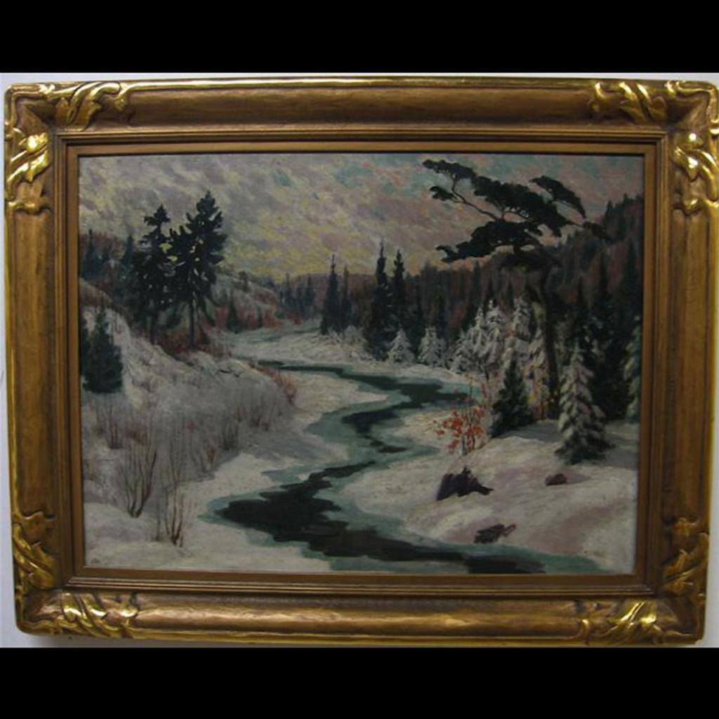 Thomas Albert Stone (1897-1978) - Winding Creek In Winter