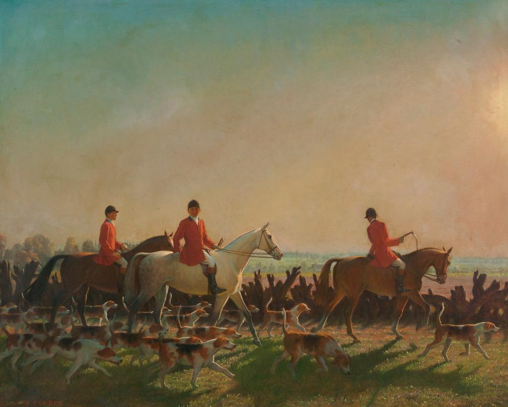 Kenneth Keith Forbes (1892-1980) - Master Of Fox Hounds George Watson, Eglinton Caledon Hunt Club