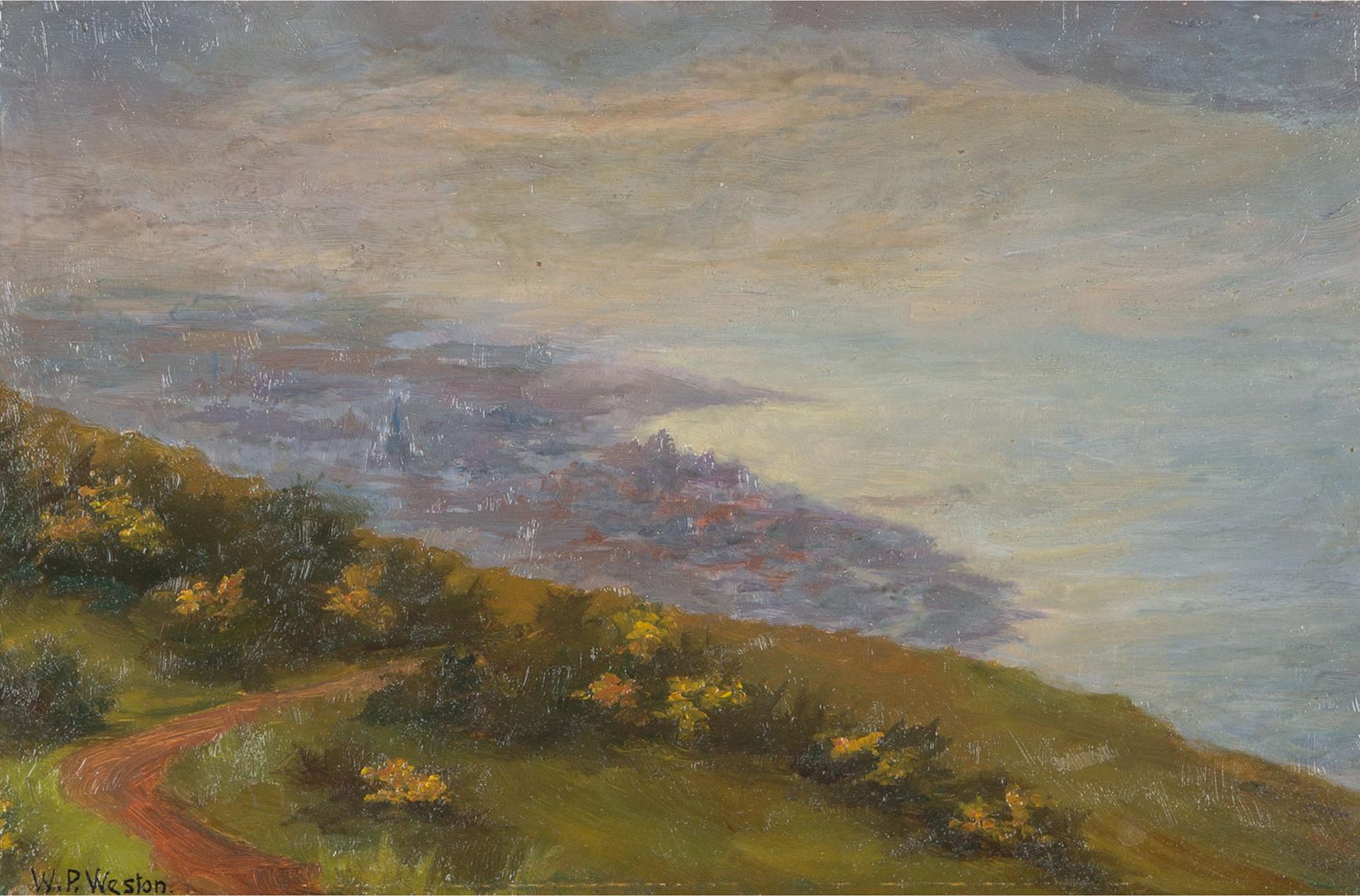 William Percival (W.P.) Weston (1879-1967) - Evening Beachy Head, 1909
