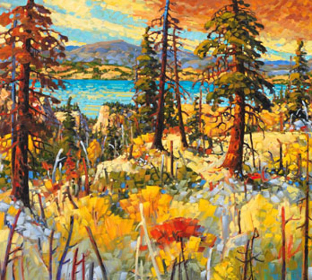 Rod Charlesworth (1955) - Okanagan Lake, Above Summerland