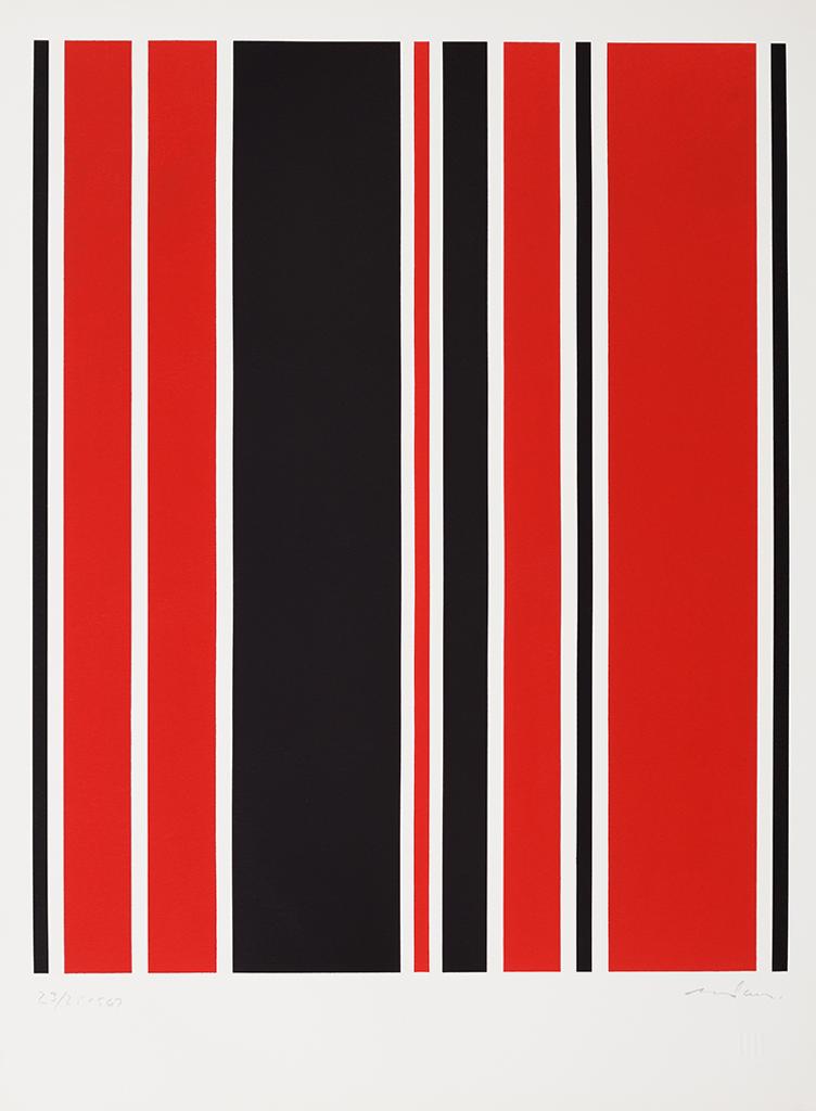 Guido Molinari (1933-2004) - Rouge/Noir/Blanc