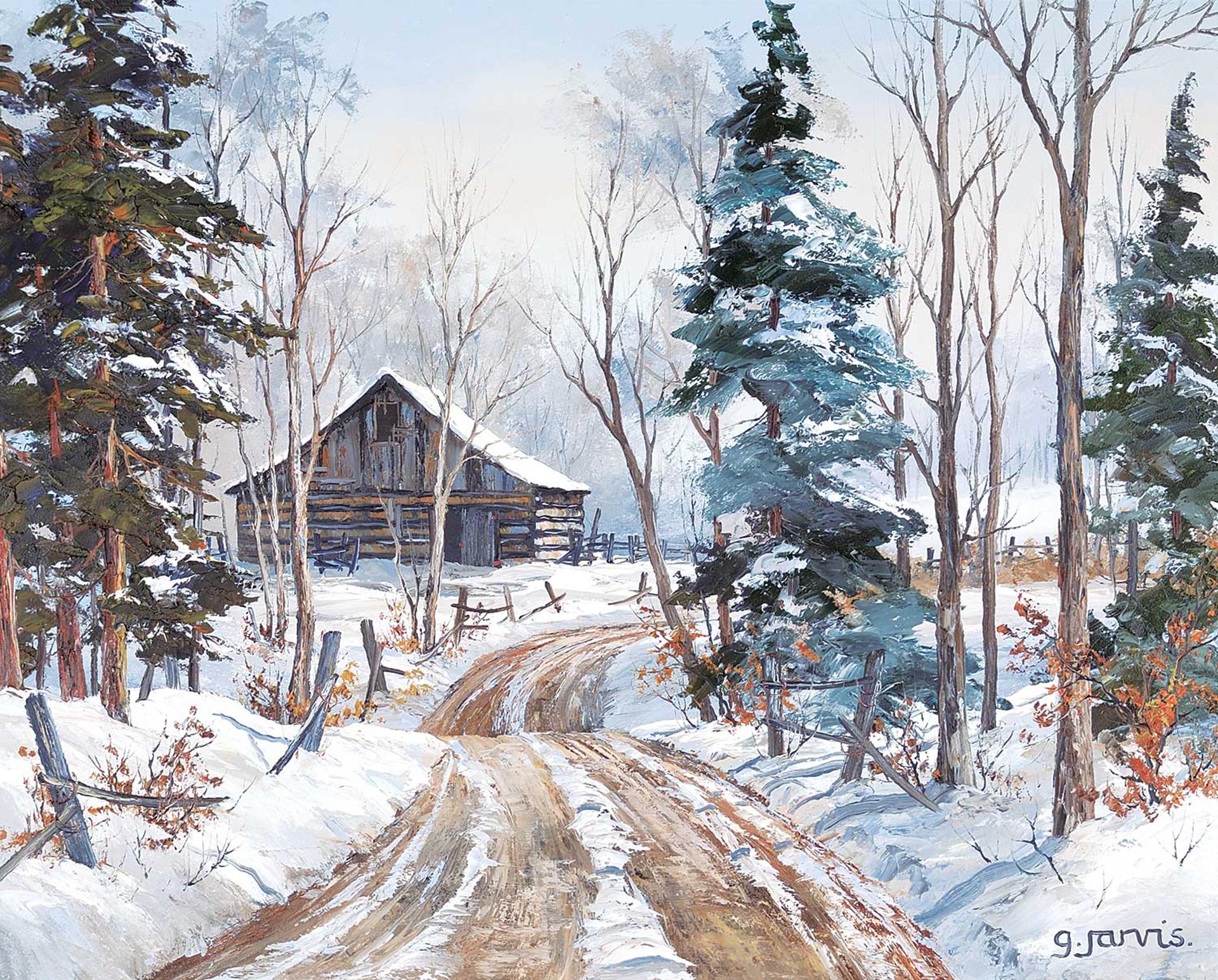 Georgia Jarvis (1944-1990) - A Winter Road