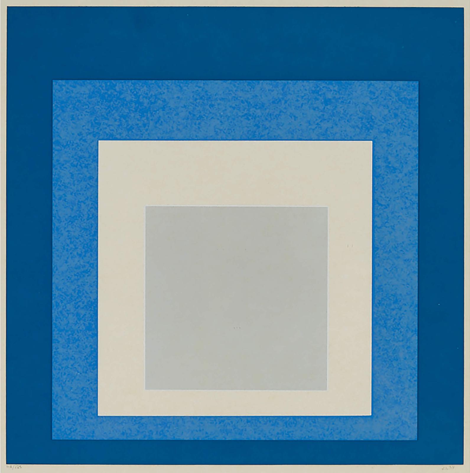 Josef Albers (1888-1976) - Homage Au Carre, 1964 [danilowitz, 160 (Plate 6 Of 12)]
