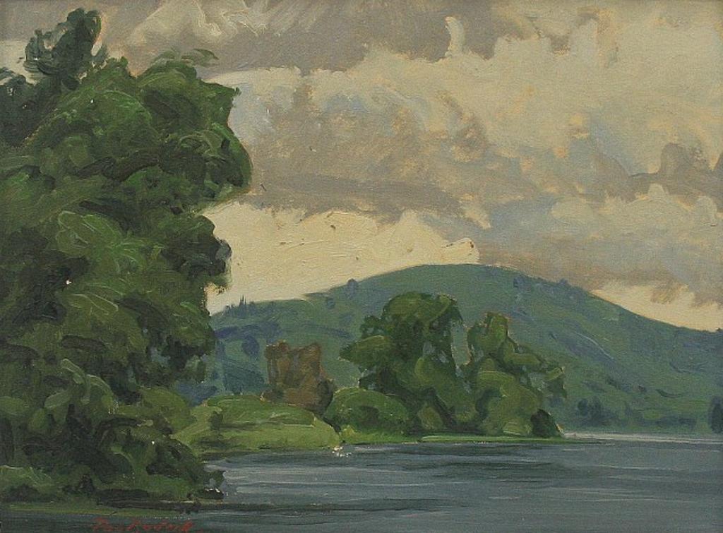 Paul (Johnston) Rodrik (1945-1983) - Summer Lakeside Landscape