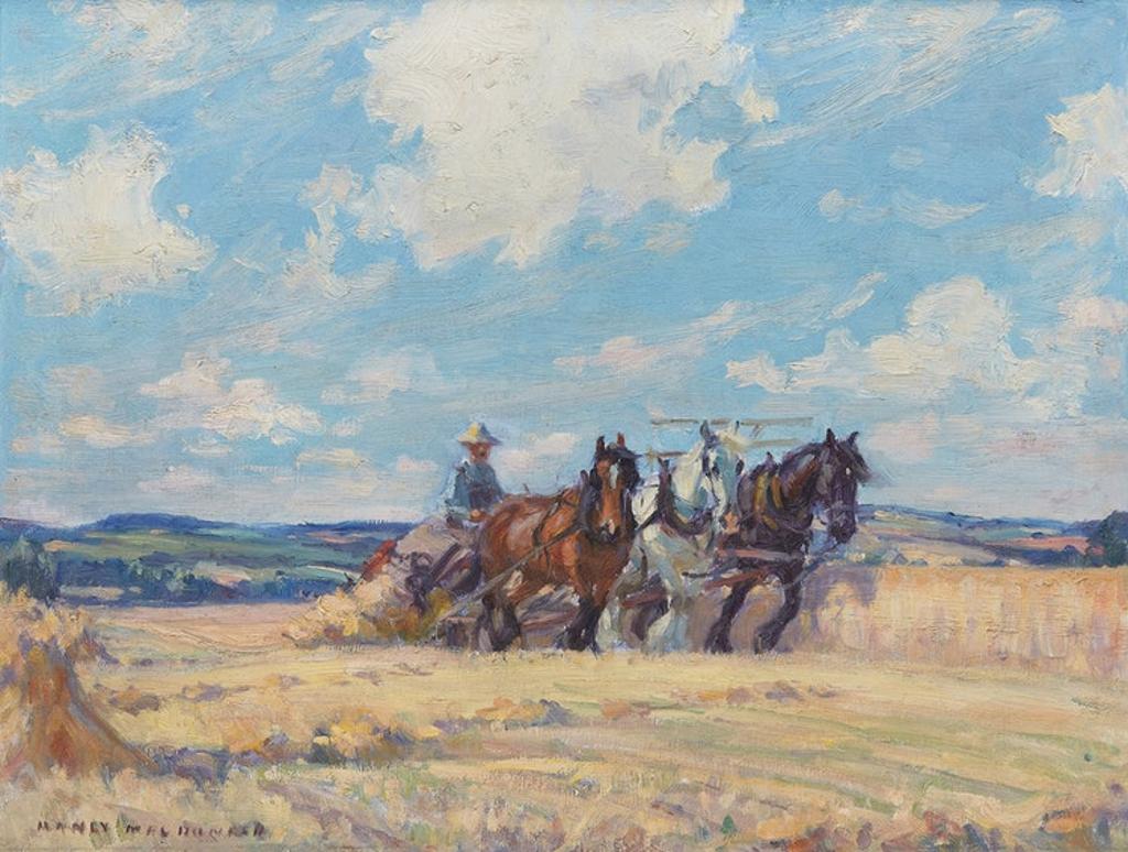 Manly Edward MacDonald (1889-1971) - Harvesting