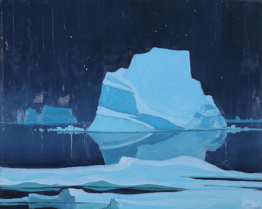 Charles Anthony Francis Law (1916-1996) - Phantom Iceberg, Baffin Bay; 1990